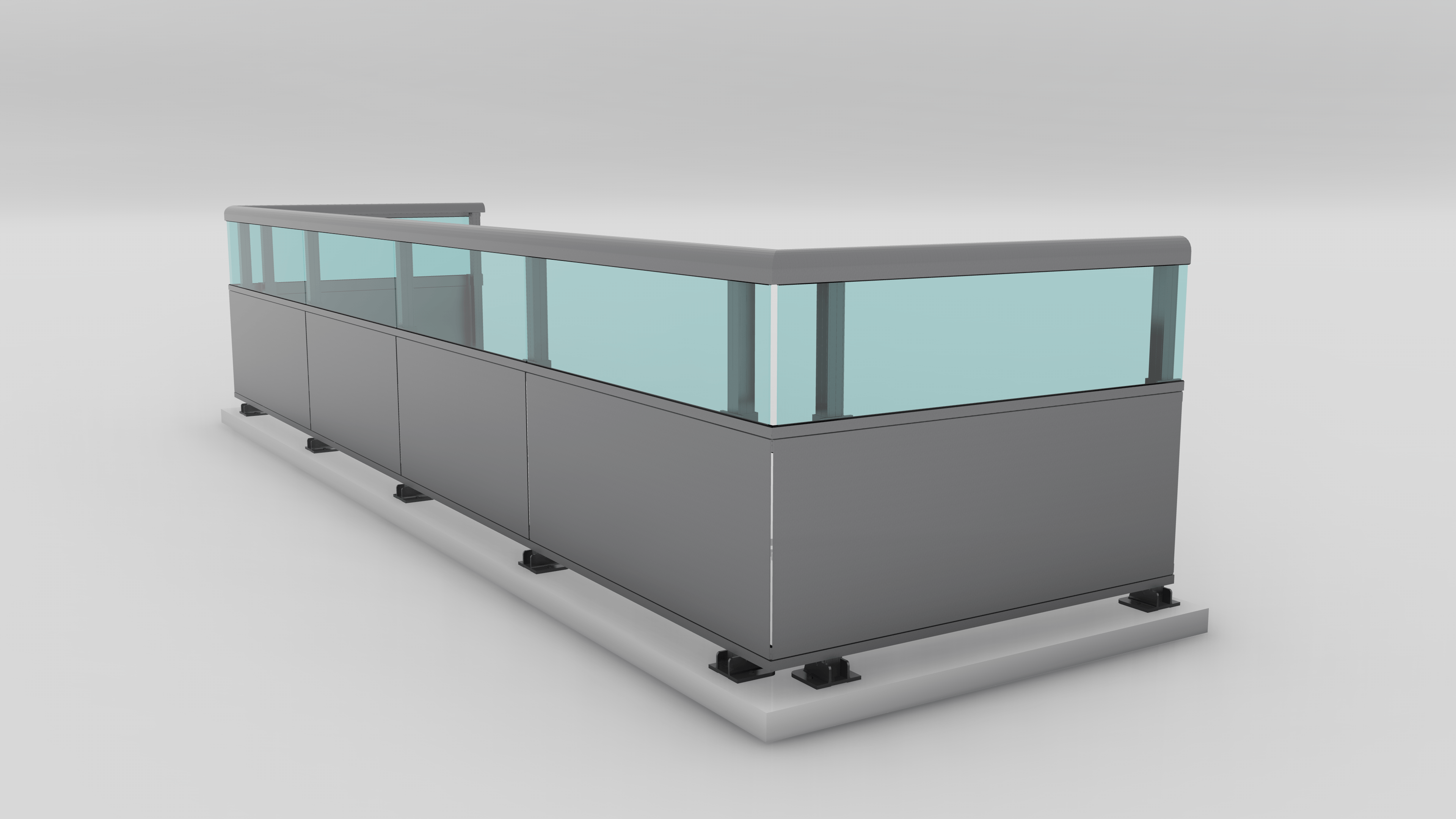 LRGP_0001_TopMountedGlearGlass&Aluminum Panel